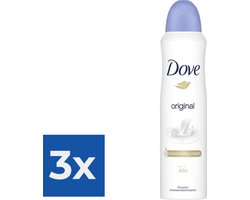 Dove - Deodorant - Spray - Original - 150ml x 3