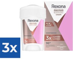 Rexona Maximum Protection - Deodorant - Stick - Confidence - 45ml x 3