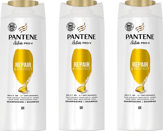 Pantene Shampoo – Repair & Protect - 3 X 400 ml