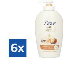 Dove Handzeep Pompje - Shea Butter 250 ml - Voordeelverpakking 6 stuks