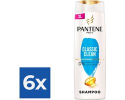 Pantene Shampoo - Classic Clean - 500ml - Voordeelverpakking 6 stuks