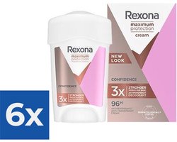 Rexona Maximum Protection - Deodorant - Stick - Confidence - 45ml x 6