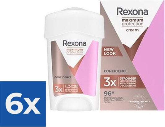 Rexona Maximum Protection - Deodorant - Stick - Confidence - 45ml x 6