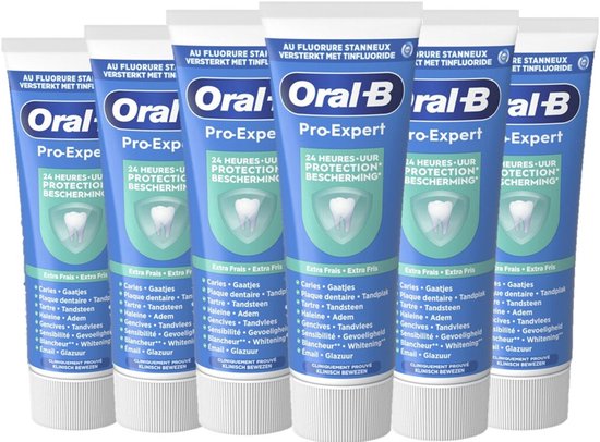 Oral-B Tandpasta Pro-Expert Frisse Adem - 6 x 75 ml