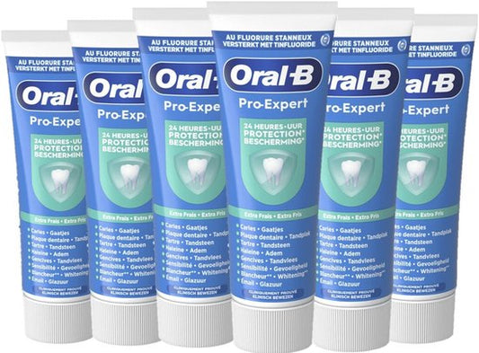 Oral-B Tandpasta Pro-Expert Frisse Adem - 6 x 75 ml