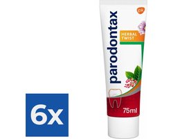 Parodontax - Tandpasta - Herbal Twist - Ginger & Mint - 75ml x 6
