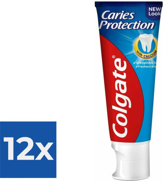 Colgate Tandpasta Caries Protection 75 ml - Voordeelverpakking 12 stuks