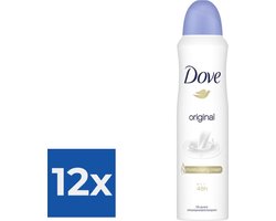 Dove - Deodorant - Spray - Original - 150ml x 12