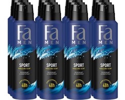 FA Deospray Sport 150 ml - Voordeelverpakking 12 stuks