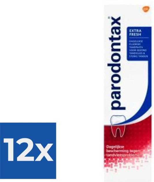 Parodontax - Tandpasta - Extra Fresh - 75ml x 12