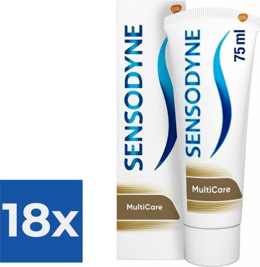 Sensodyne - Tandpasta - MultiCare - 2x75ml x 9