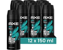 Axe Bodyspray Apollo 150ML - 12 Stuks - Voordeelverpakking