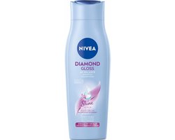 NIVEA Shampoo Diamond Gloss Care - 3 x 250 ml - Voordeelverpakking