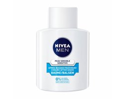 NIVEA Men Aftershave Balsem Sensitive Cooling - 3 x 100 ml - Voordeelverpakking