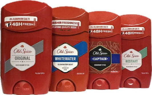 Old Spice Deo Stick Mix- Original/whitewater/ Restart/Captain