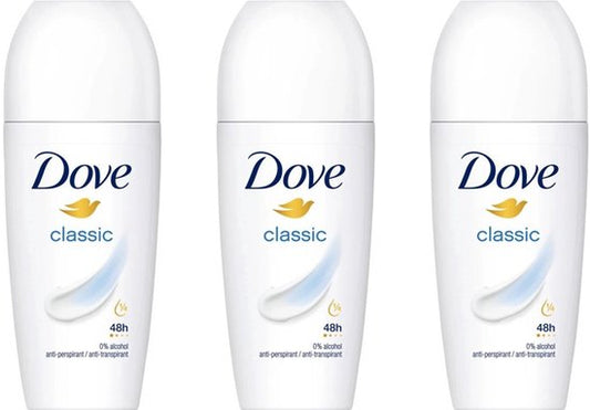 Dove Deo Roller Classic - 3 x 50 ml