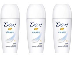 Dove Deo Roller Classic - 3 x 50 ml