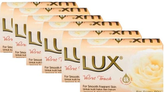 Lux Zeep - Velvet Touch - 6 x 80 Gram