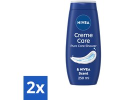 2 x NIVEA Douchecrème Care 250 ml - Douchecrème - Verzorgende Crème - Hydraterende Crème - Beschermende Crème - NIVEA Crème