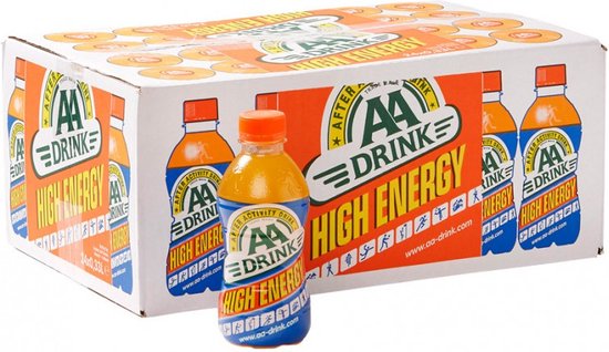 AA Drink Energy Oranje - Petfles 24x33 cl