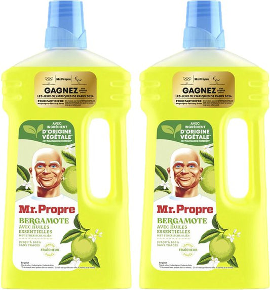 Mr. Proper Allesreiniger Bergamot 2 x 1500 ml