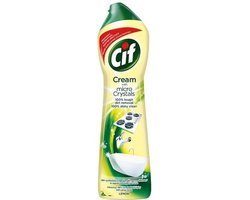Cif Cream Citroen Schuurmiddel - 4 x 500 ml - Voordeelverpakking