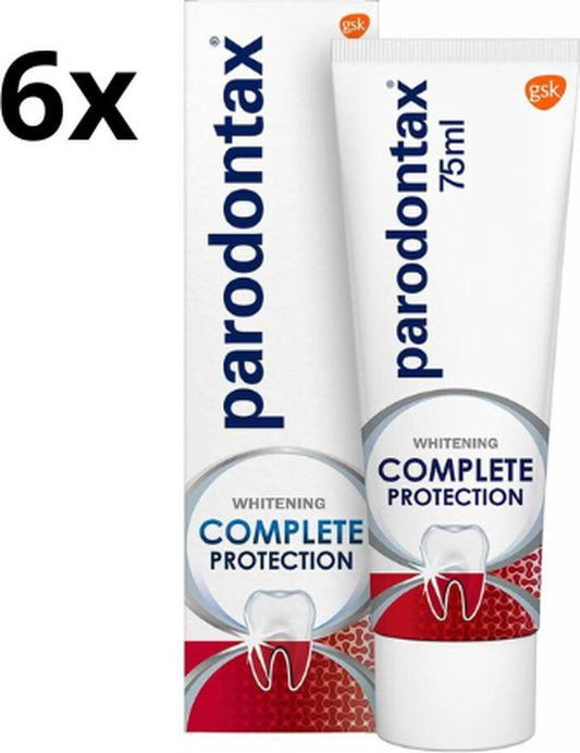 Parodontax - Tandpasta - Complete Protection - Whitening - 75ml x 6