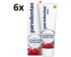 Parodontax - Tandpasta - Complete Protection - Whitening - 75ml x 6