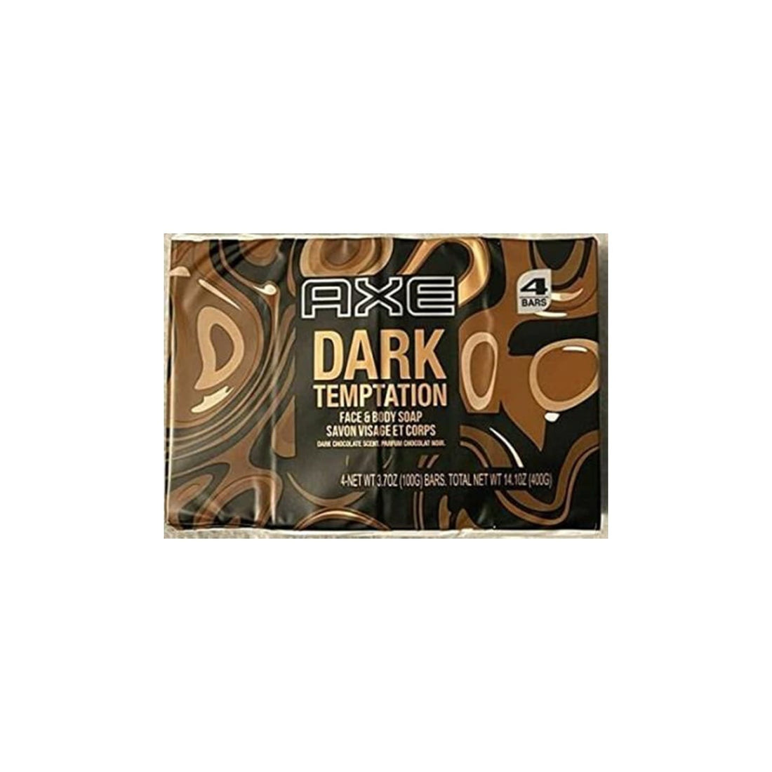 Axe - Zeeptablet - Dark Temptation - Dark Chocolate Scent - 4x100g