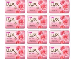 LUX Soft Touch Bar Soap - 12 x 80 g