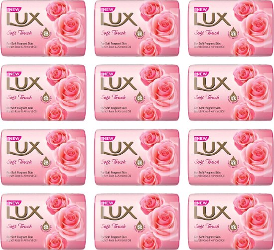 LUX Soft Touch Bar Soap - 12 x 80 g