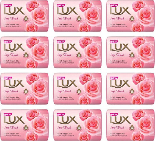LUX Soft Touch Bar Soap - 12 x 80 g