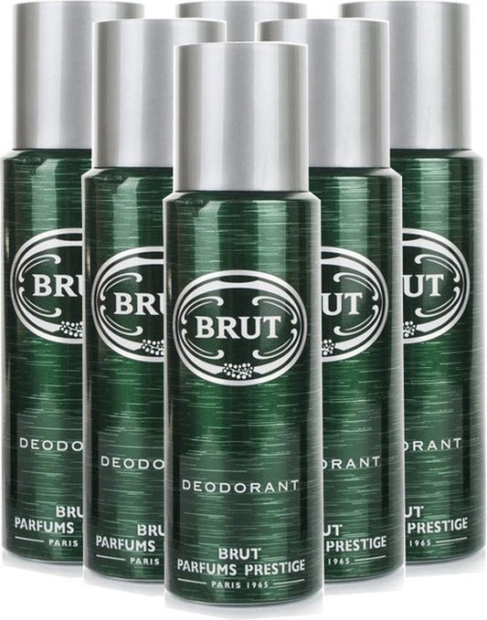 Brut Original Long Lasting Deodorant - Pak Je Voordeel - 6 x 200 ml