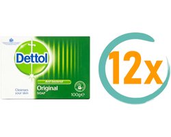 Dettol Originele Handzeep 12 x 100 g - Voordeelverpakking