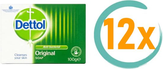 Dettol Originele Handzeep 12 x 100 g - Voordeelverpakking