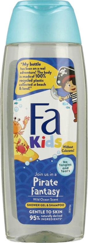 Fa Kids - Douchegel & Shampoo - Pirate Fantasy