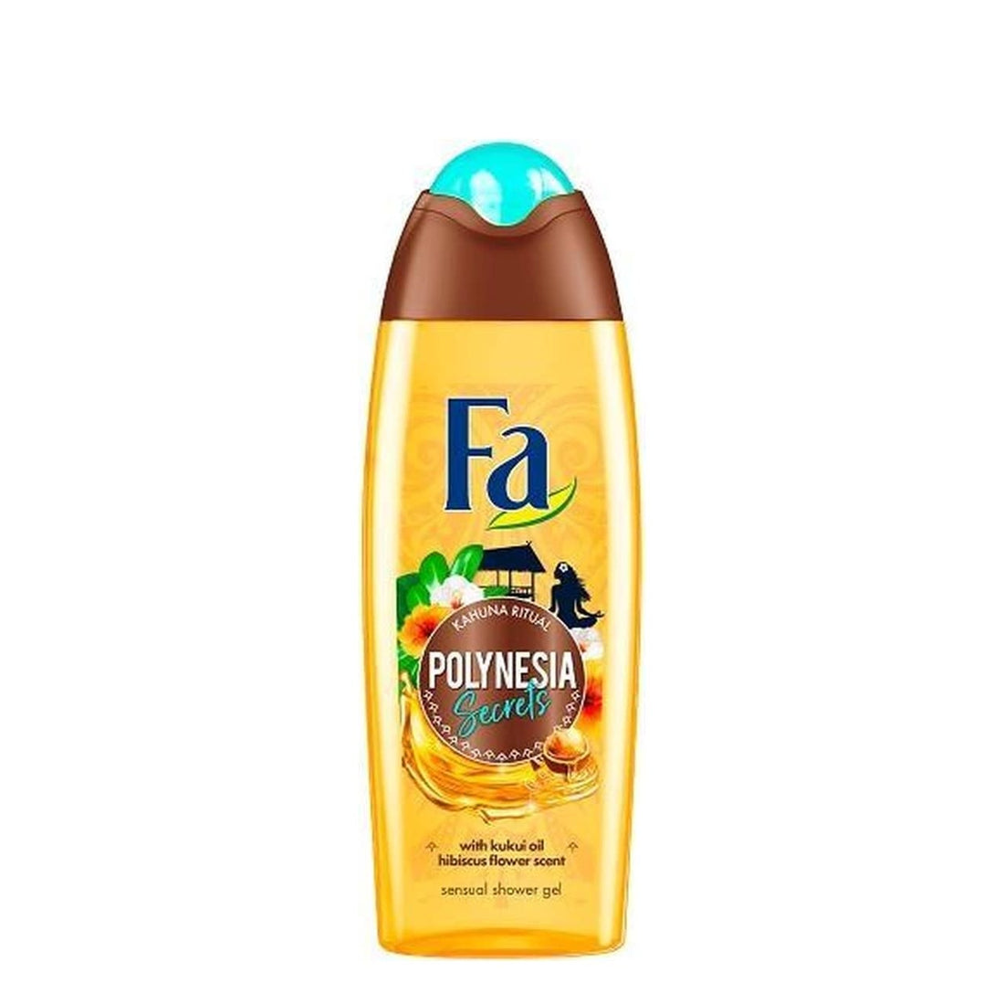 Fa - Douchegel - Polynesia Secrets - With Kukui Oil - Hibiscus Flower Scent - 250ml
