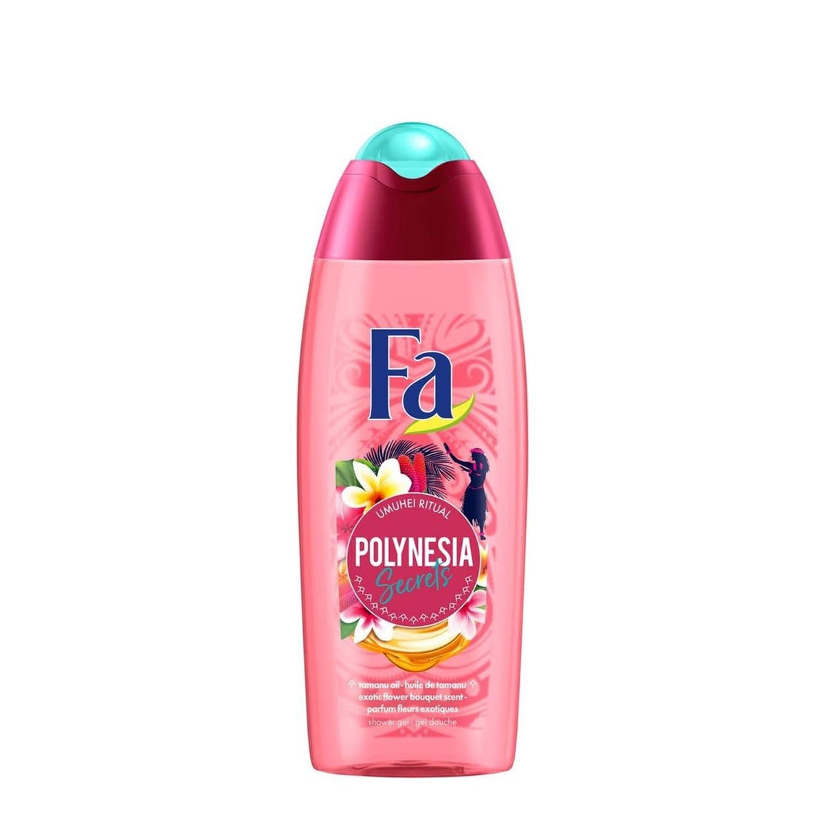 Fa - Douchegel - Polynesia Secrets - With Tamanu Oil - Exotic Flower Bouquet Scent - 250ml