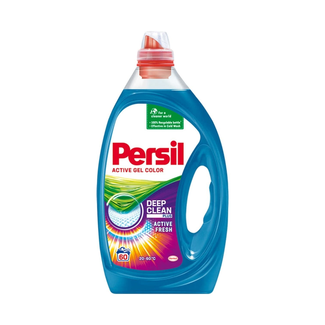Persil Active Gel Color - Wasmiddel - Vloeibaar - Deep Clean Plus - 60Wb/3L