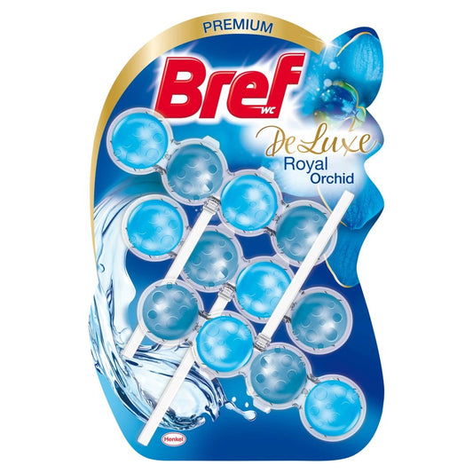 Bref - Toiletblok - De Luxe - Royal Orchid - 3x50g