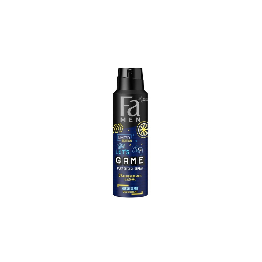 Fa Men - Deodorant - Spray - Let's Game - 150ml