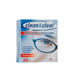 Clean & Clear - Brillenreiniger - Anti-Condens Effect - 26 Stuks