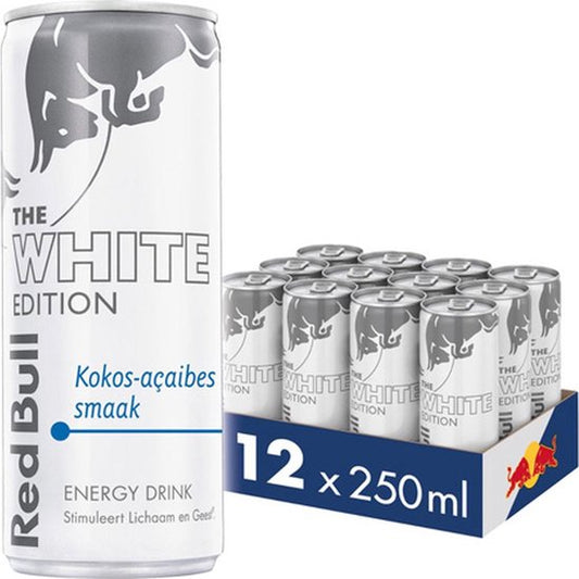 Red Bull - White Edition (Kokos-açaibes) - 12x 250ml
