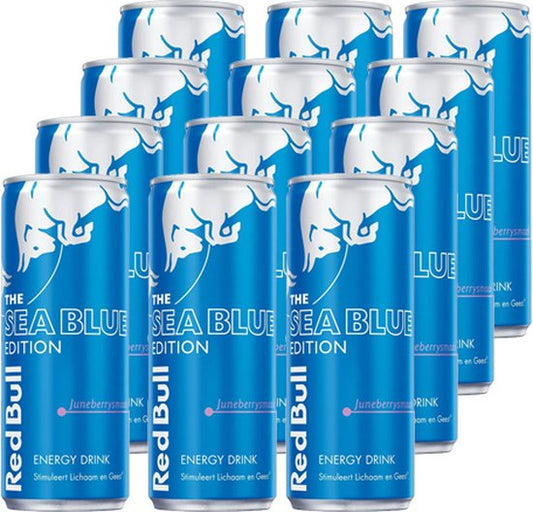 Tray Red Bull - Sea Blue Edition (Juneberry) - 12x25cl