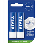 Nivea - Lippenbalsem - Original Care - 2 Stuks