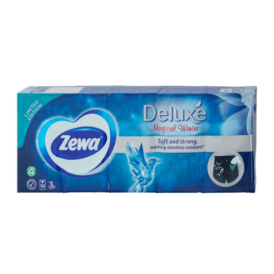 Zewa Deluxe - Zakdoek - Magical Winter - 3 laag - 100st