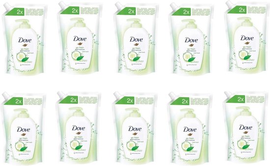 Dove Handzeep Navulling - Fresh Touch - 10 x 500 ml