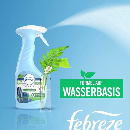Febreze Textielverfrisser Melon Splash - Textiel Verfrisser - Textiel Spray - 2 x Langer Fris - 3 x 500 ml