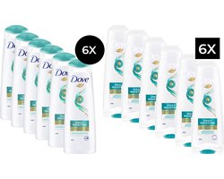 Dove Mix Pak - Daily Moisture Shampoo 6 x 250 ml & Conditioner 6 x 200 ml