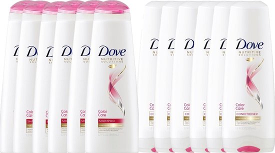Dove Mix Pack Colour Care - Shampoo 6 x 250 ml - Conditioner 6 x 200 ml